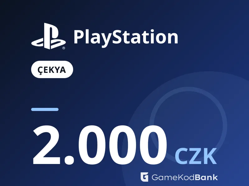 PlayStation Çekya 2.000 CZK