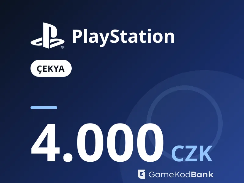 PlayStation Çekya 4.000 CZK