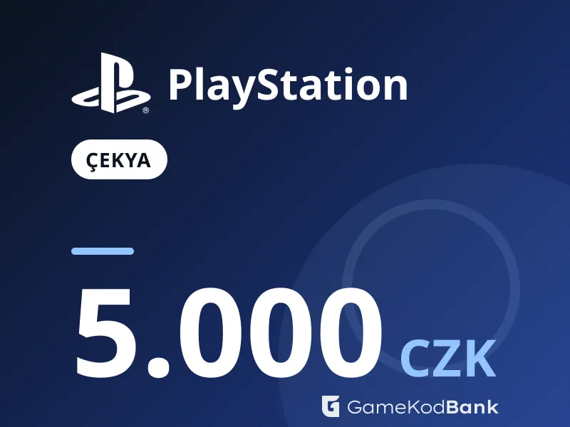 PlayStation Çekya 5.000 CZK