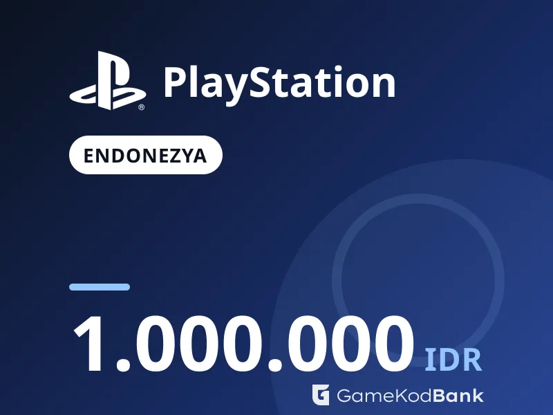 PlayStation Endonezya 1.000.000 IDR