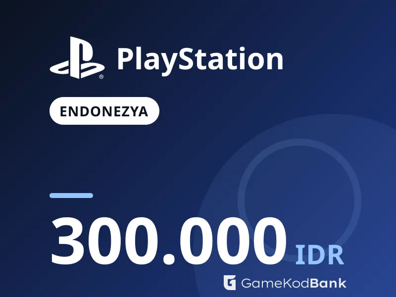 PlayStation Endonezya 300.000 IDR