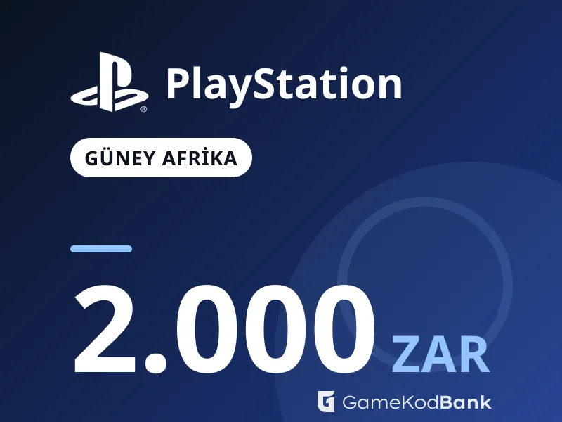 PlayStation Güney Afrika 2.000 ZAR