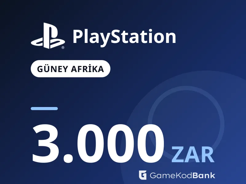 PlayStation Güney Afrika 3.000 ZAR