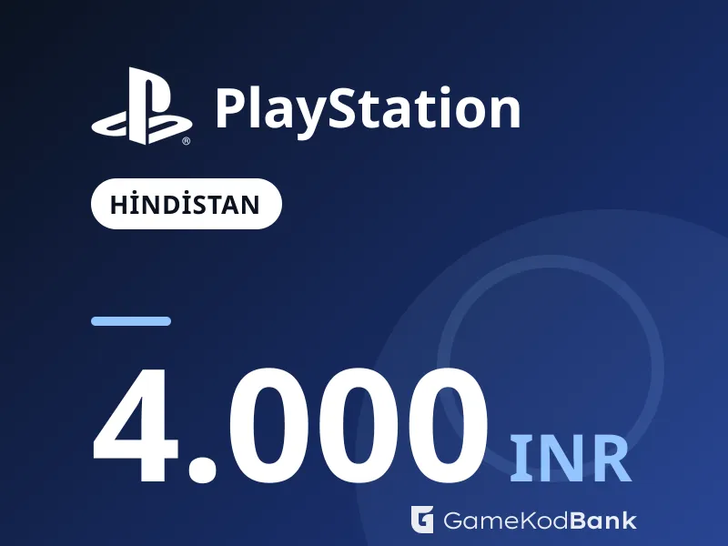 PlayStation Hindistan 4.000 INR