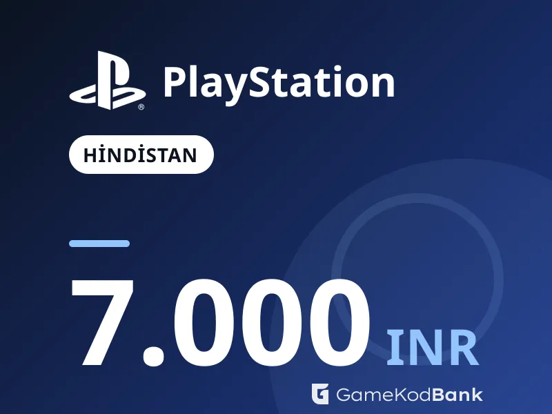 PlayStation Hindistan 7.000 INR