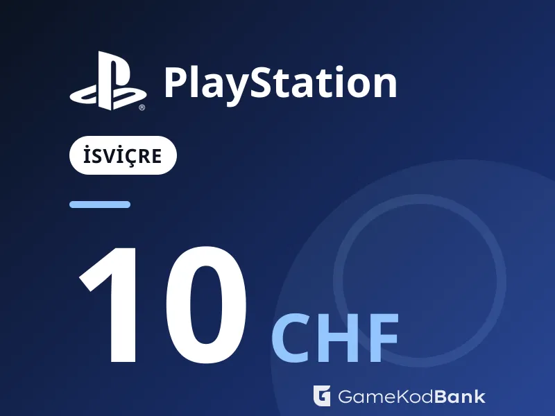PlayStation İsviçre 10 CHF
