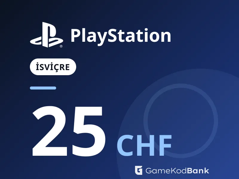 PlayStation İsviçre 25 CHF