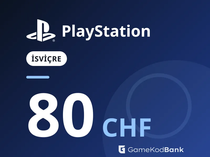 PlayStation İsviçre 80 CHF