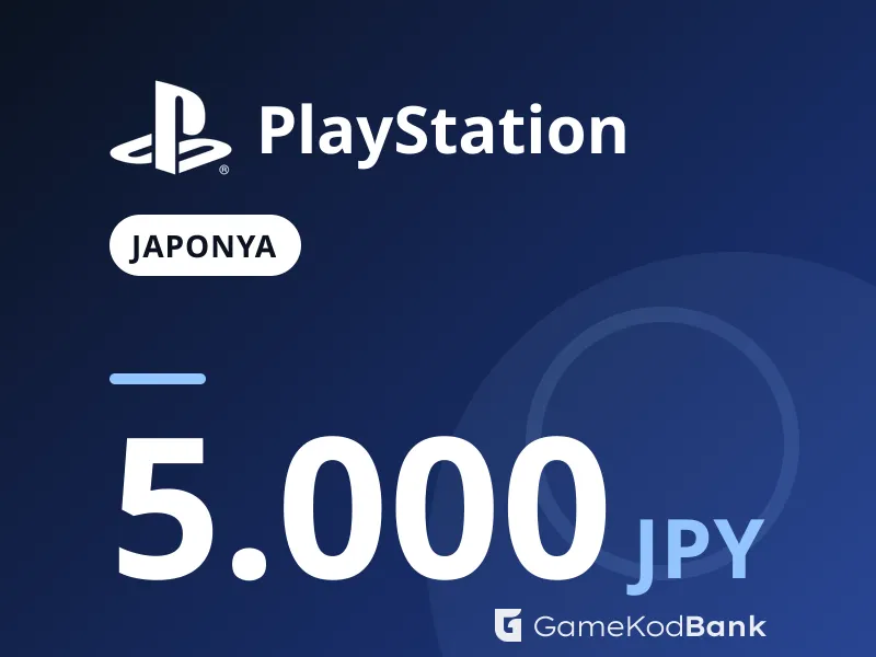 PlayStation Japonya 5.000 JPY