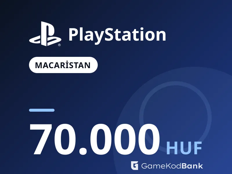 PlayStation Macaristan 70.000 HUF
