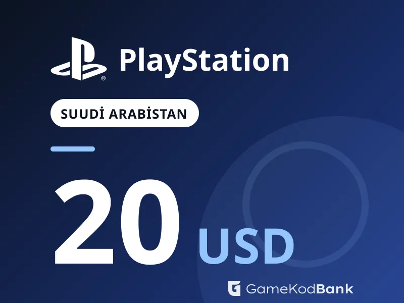 PlayStation Suudi Arabistan 20 USD