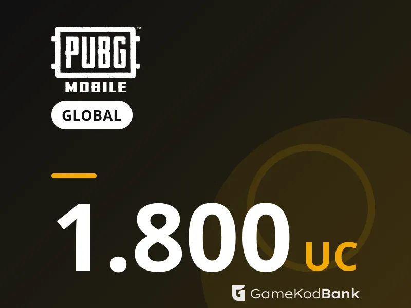 PUBG Mobile Global 1.800 UC