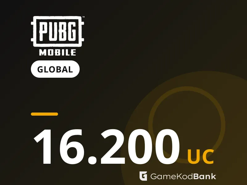 PUBG Mobile Global 16.200 UC