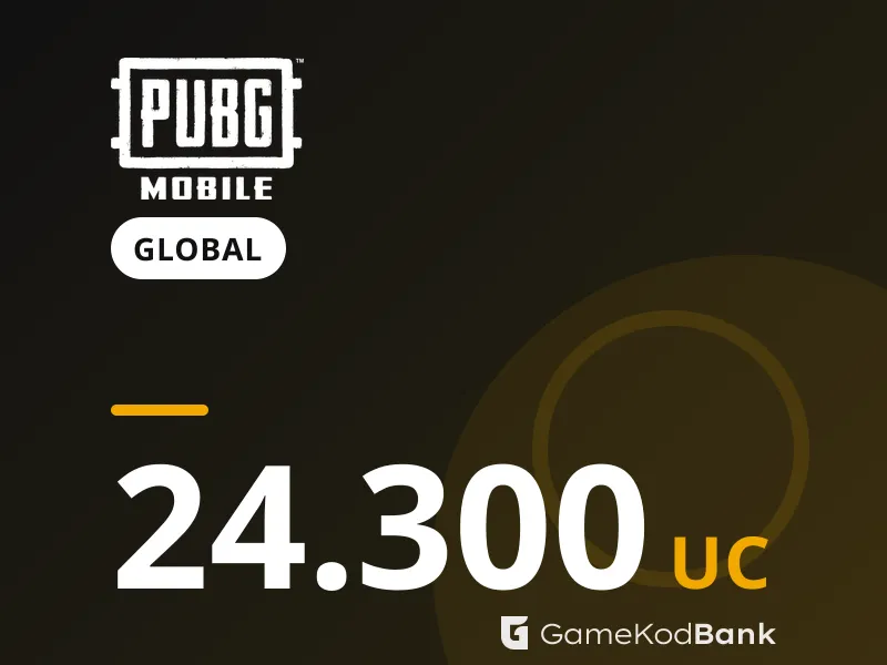 PUBG Mobile Global 24.300 UC