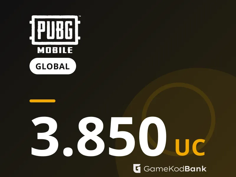 PUBG Mobile Global 3.850 UC