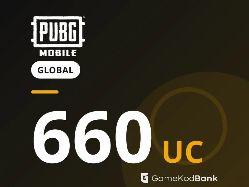 PUBG Mobile Global 660 UC