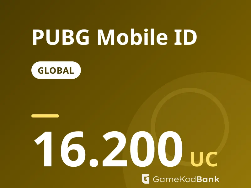 PUBG Mobile ID Global 16.200 UC