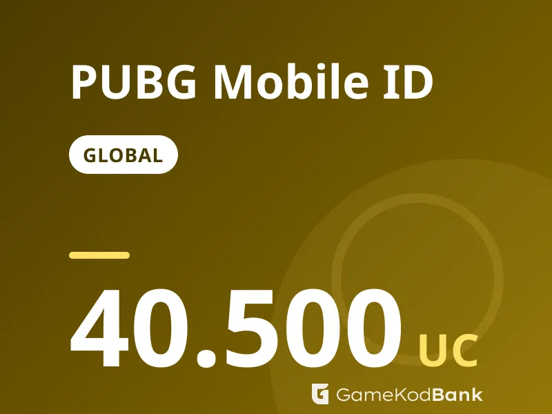 PUBG Mobile ID Global 40.500 UC