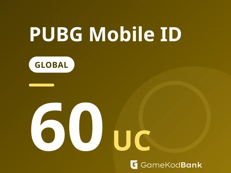 PUBG Mobile ID Global 60 UC