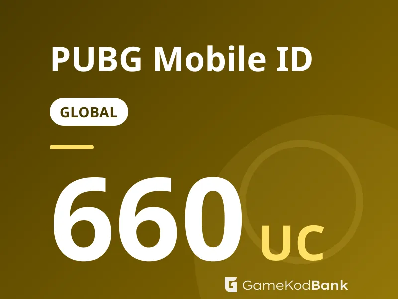 PUBG Mobile ID Global 660 UC