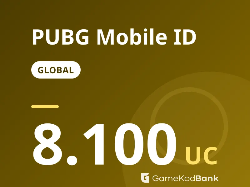 PUBG Mobile ID Global 8.100 UC