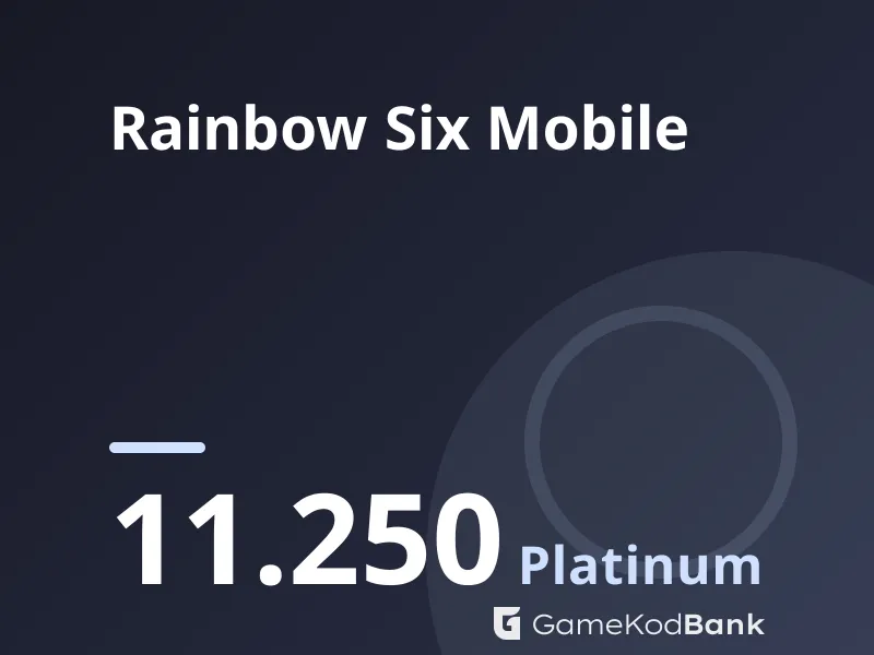 Rainbow Six Mobile 11.250 Platinum