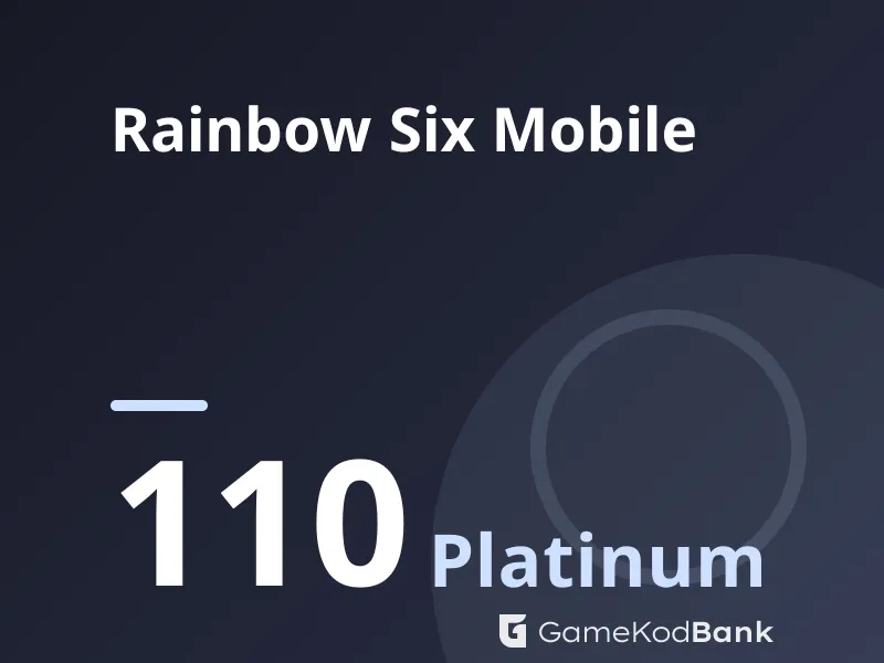 Rainbow Six Mobile 110 Platinum