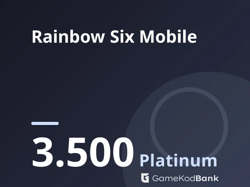 Rainbow Six Mobile 3.500 Platinum