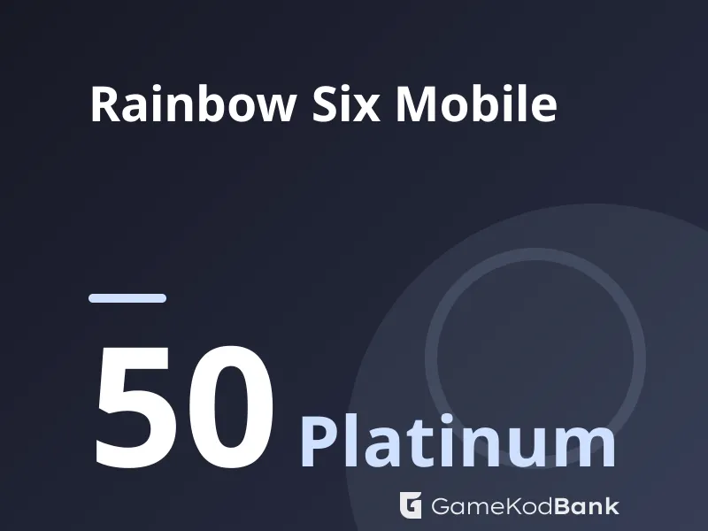 Rainbow Six Mobile 50 Platinum