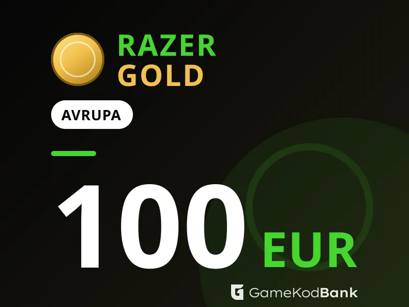 Razer Gold Avrupa 100 EUR