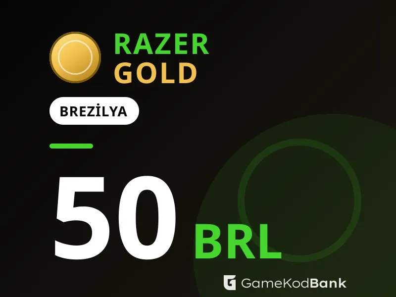 Razer Gold Brezilya 50 BRL