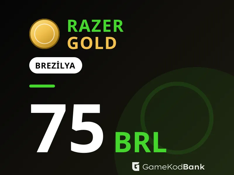 Razer Gold Brezilya 75 BRL