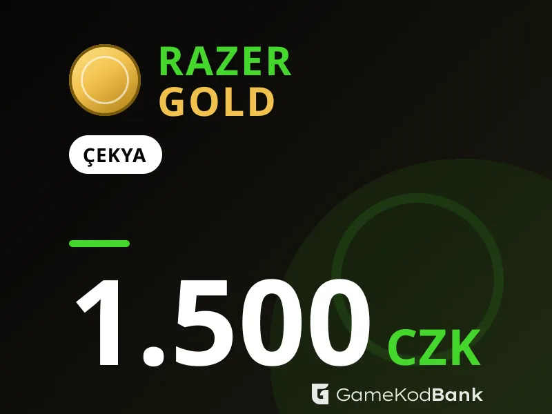 Razer Gold Çekya 1.500 CZK