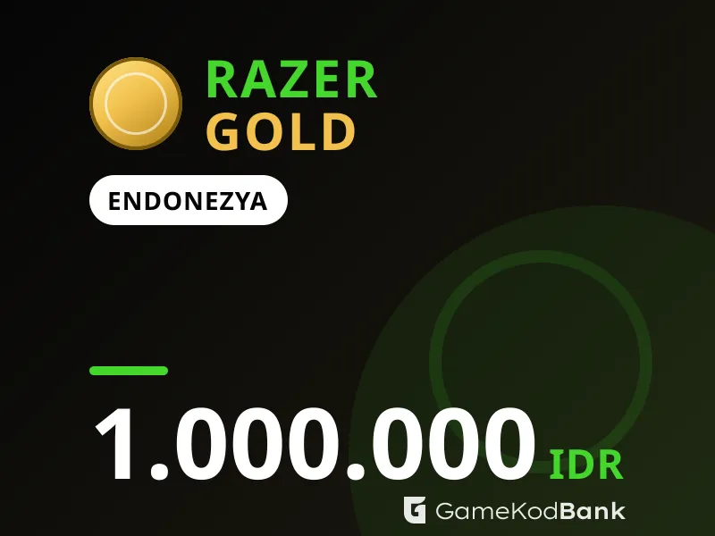 Razer Gold Endonezya 1.000.000 IDR