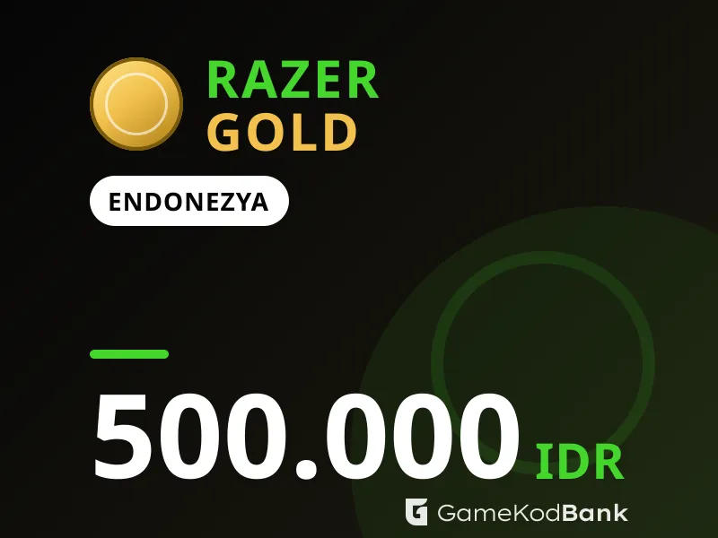Razer Gold Endonezya 500.000 IDR