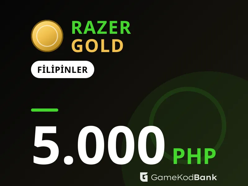 Razer Gold Filipinler 5.000 PHP
