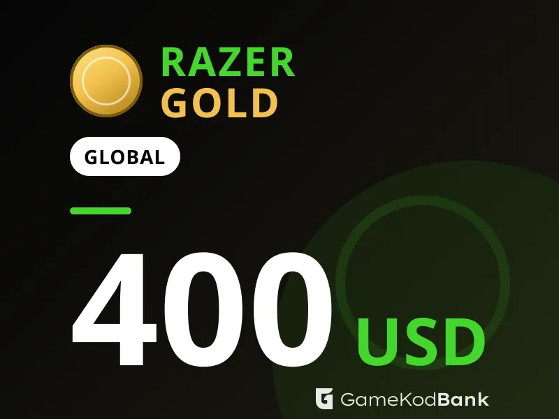 Razer Gold Global 400 USD