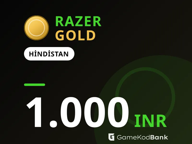 Razer Gold Hindistan 1.000 INR