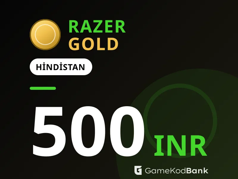 Razer Gold Hindistan 500 INR