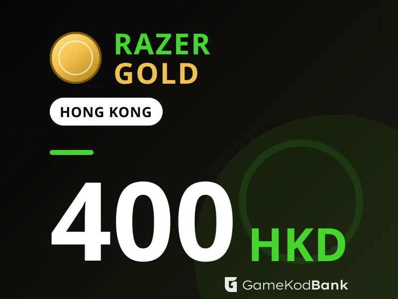 Razer Gold Hong Kong 400 HKD