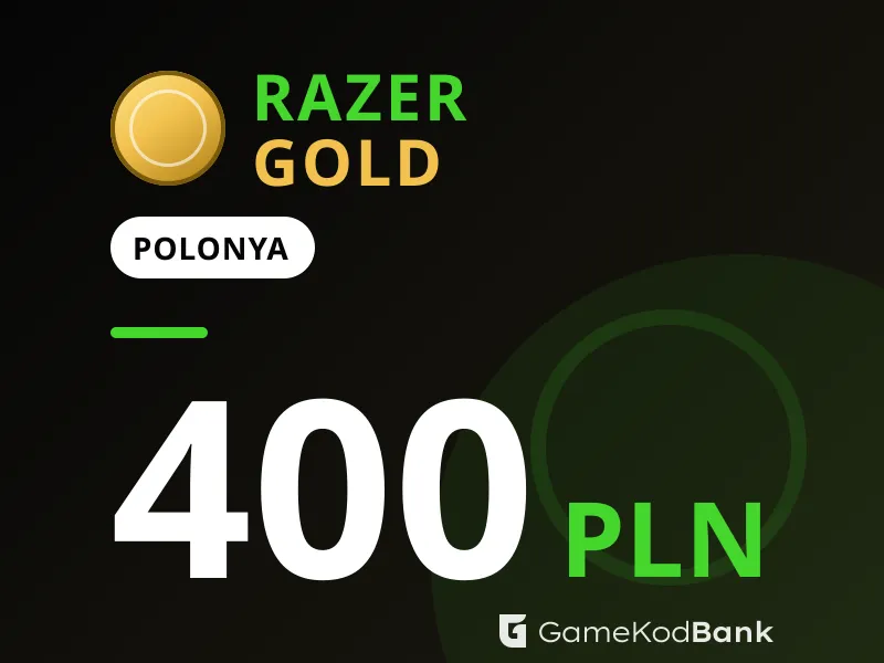 Razer Gold Polonya 400 PLN