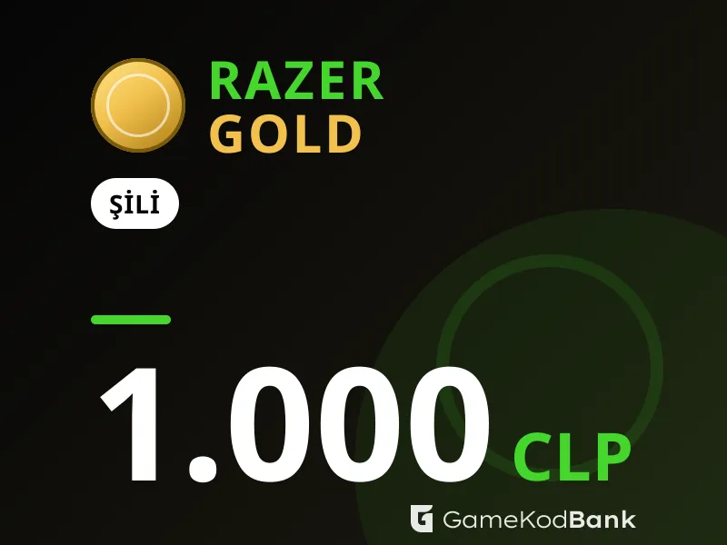 Razer Gold Şili 1.000 CLP