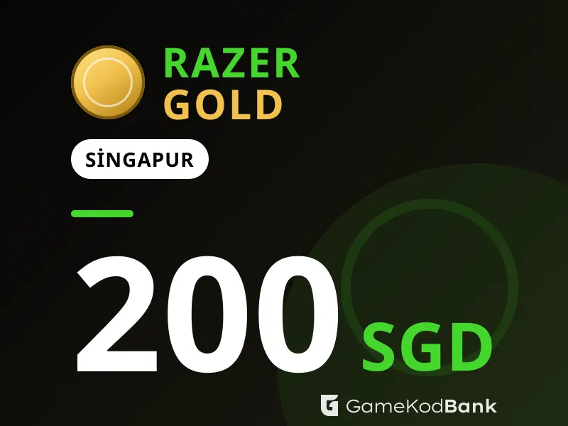 Razer Gold Singapur 200 SGD