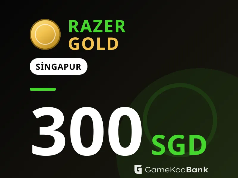 Razer Gold Singapur 300 SGD