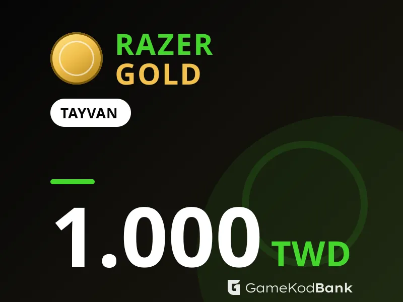 Razer Gold Tayvan 1.000 TWD
