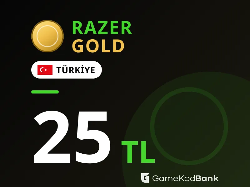 Razer Gold Türkiye 25 TL