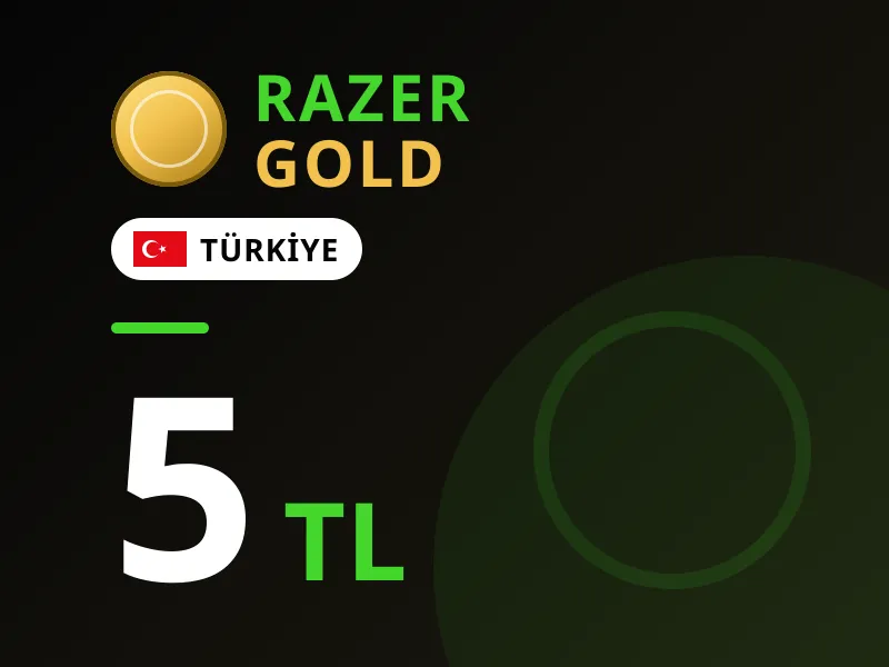 Razer Gold Türkiye 5 TL