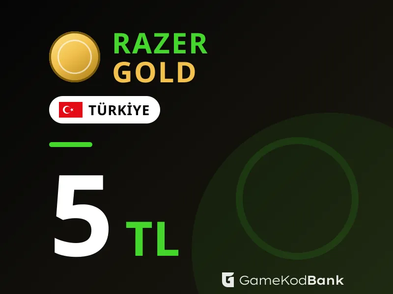 Razer Gold Türkiye 5 TL