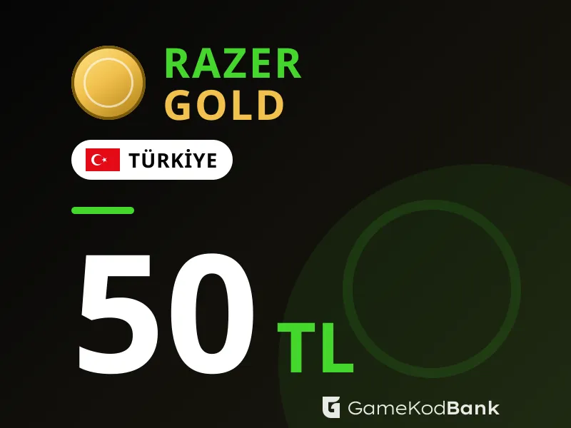 Razer Gold Türkiye 50 TL