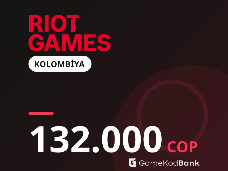 Riot Games Kolombiya 132.000 COP